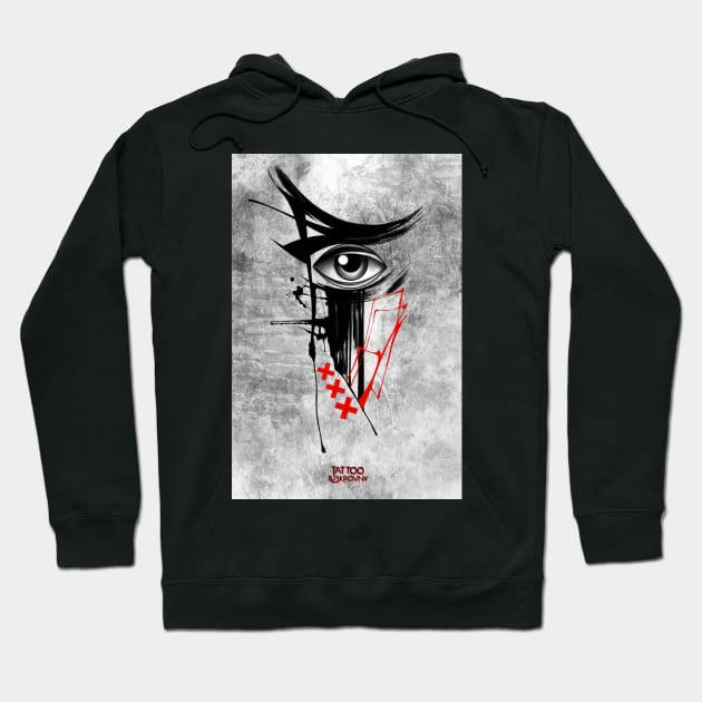 All seeing eye Hoodie by BSKR